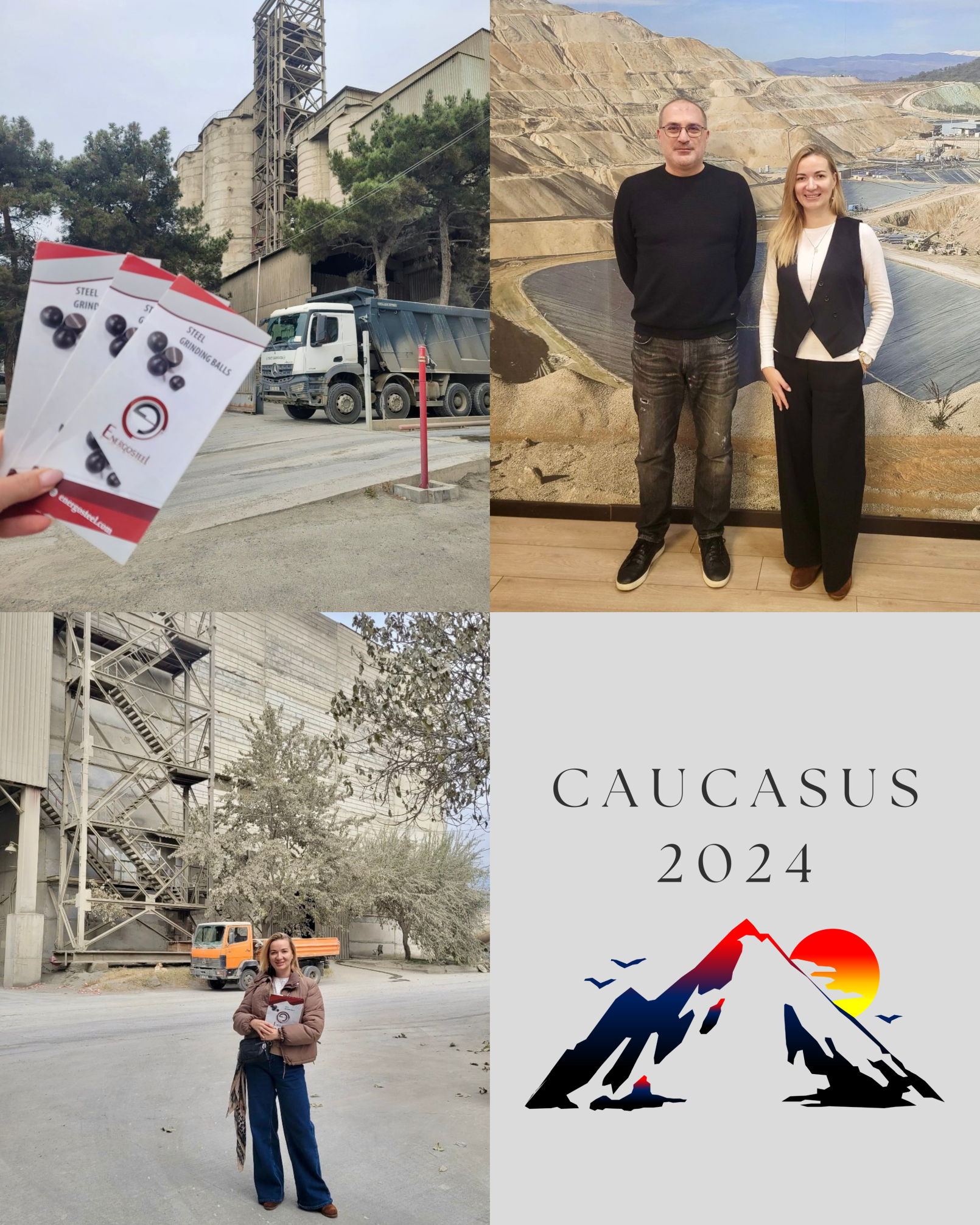 Energosteel team on a business trip to the Caucasus